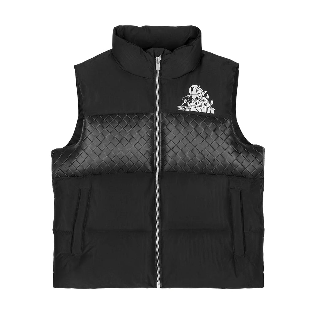 "garden of eden" Vest puffer black