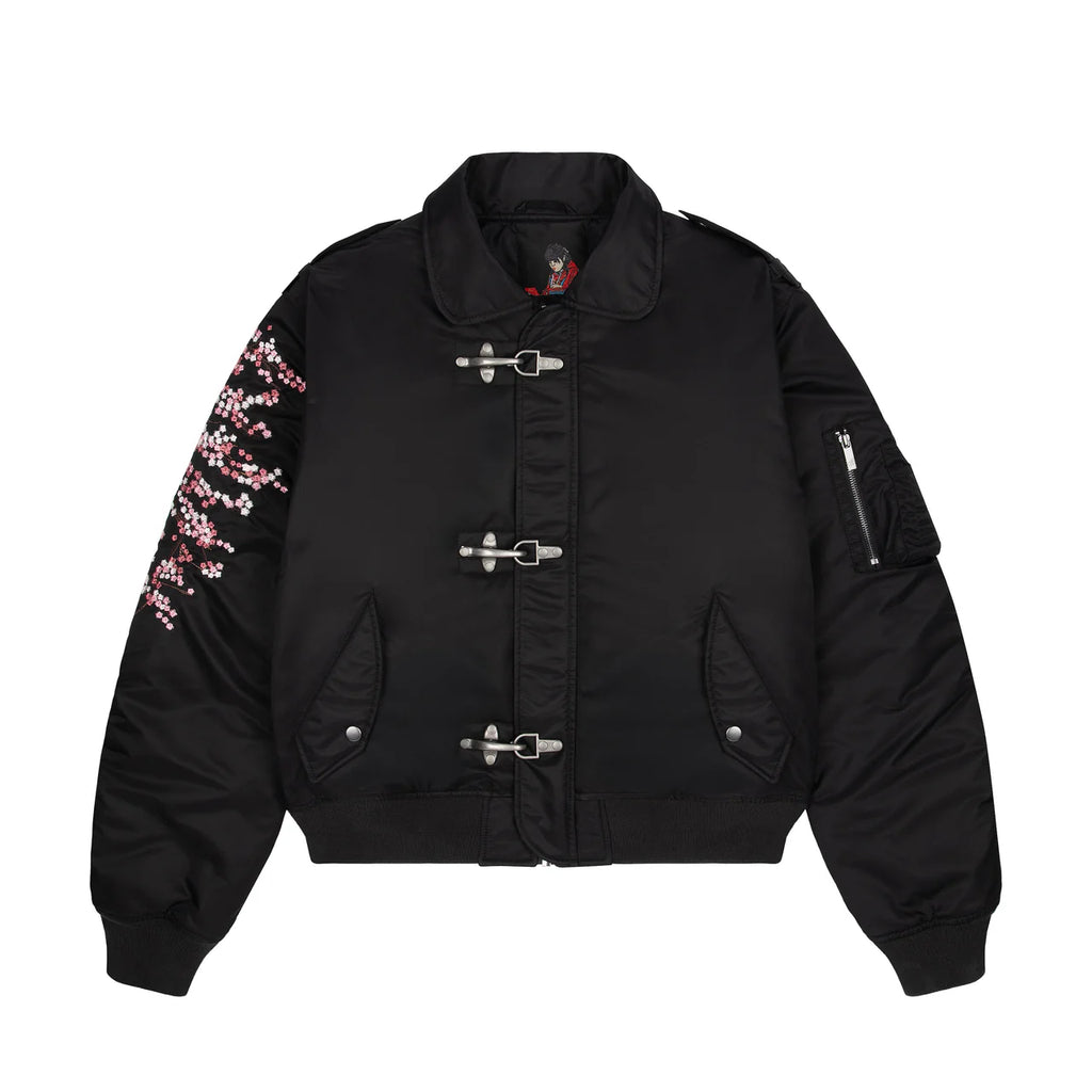 "blossom v3" bomber Jacket black