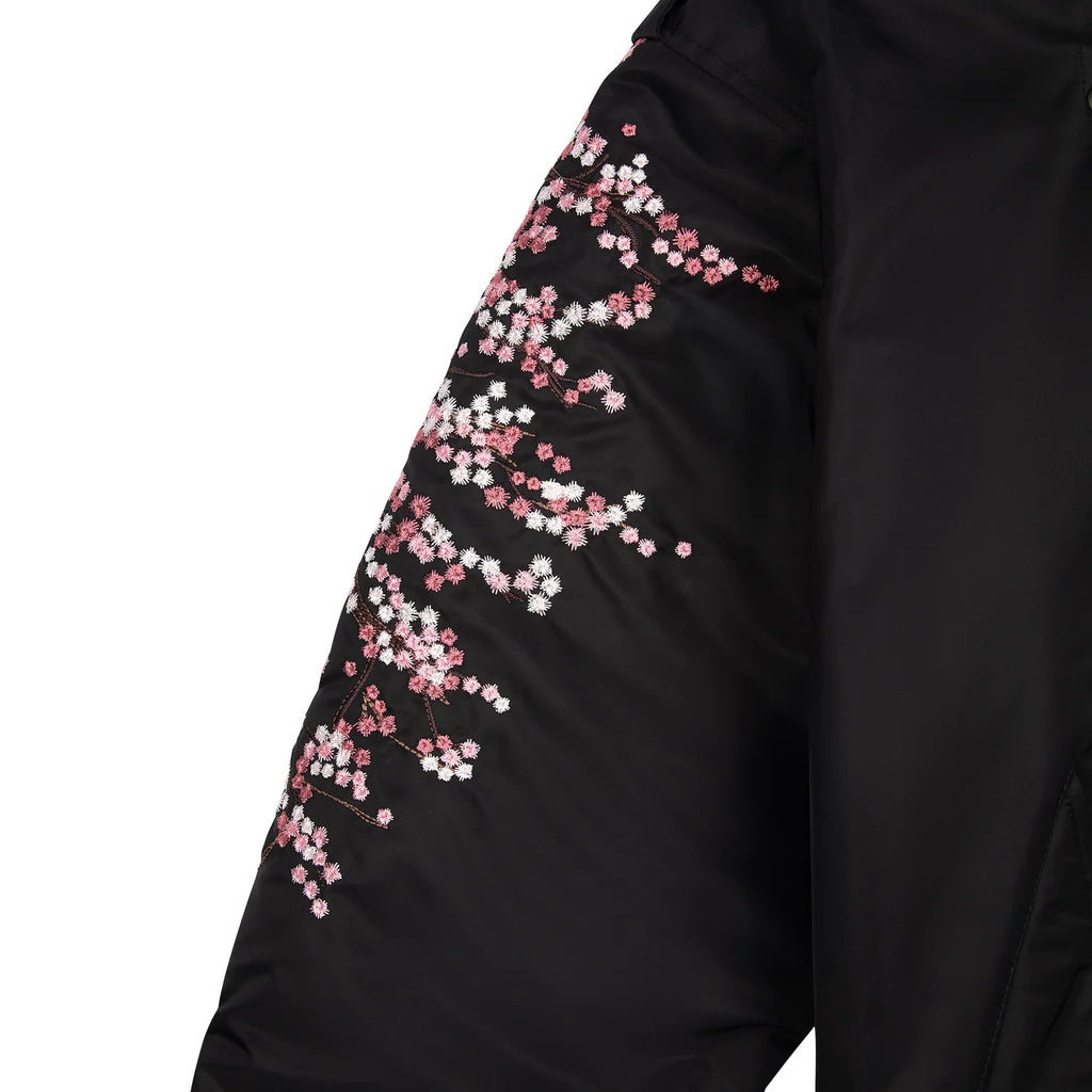 "blossom v3" bomber Jacket black