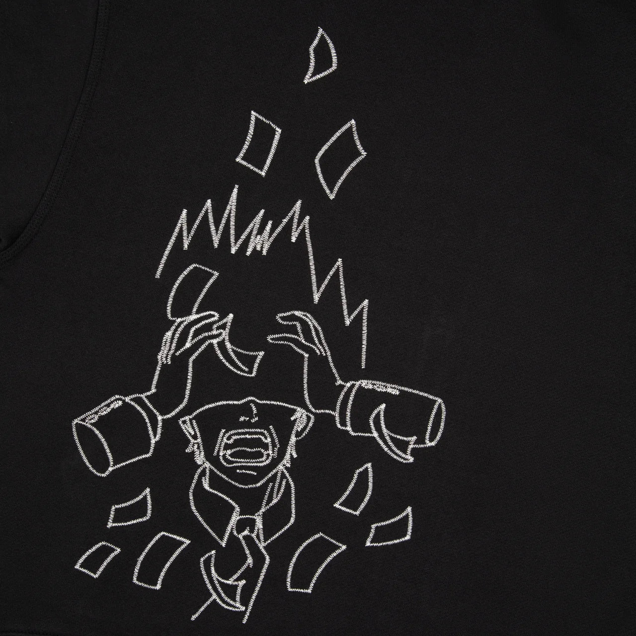 "wall street" Zip Up