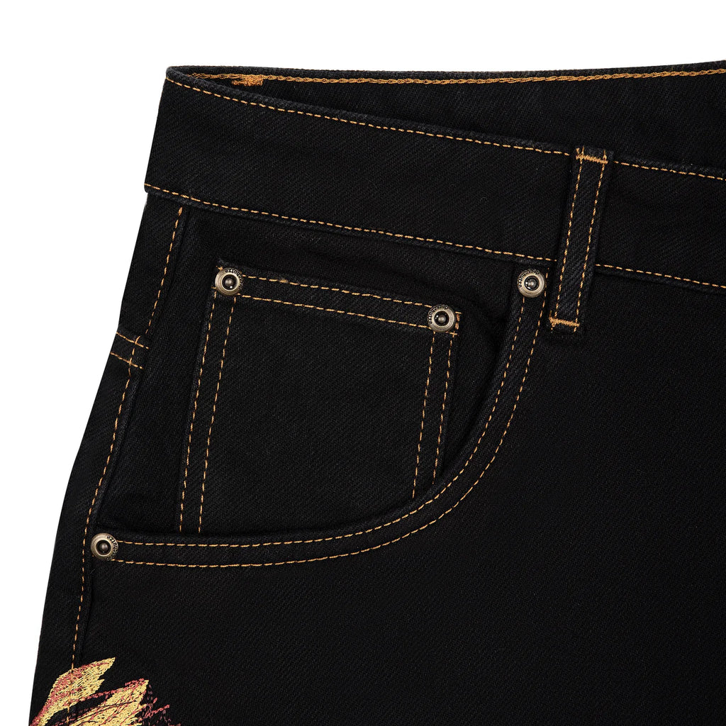 "garden of eden" denim black