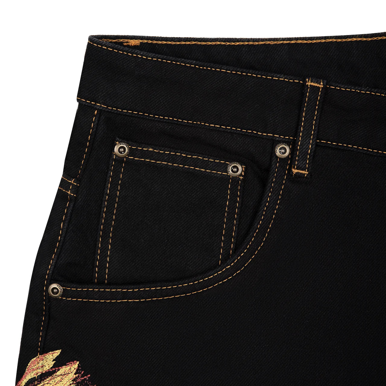 "garden of eden" denim black